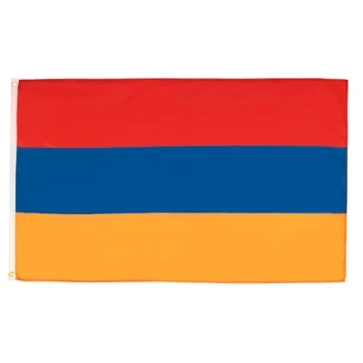 Imagen de AZ FLAG Bandera Armenia 90x60 cm 100% Poliéster Con Ojales de Metal integrados 50g Colores Vivos Y Resistente A La Decoloración