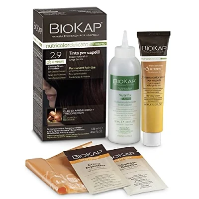 Imagen de Biokap Rapid Delicato 2.9 Castaðo Oscuro Chocolate 140 ml 500 g