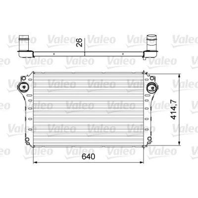 Imagen de VALEO 818568 Intercooler sin válvula EGR