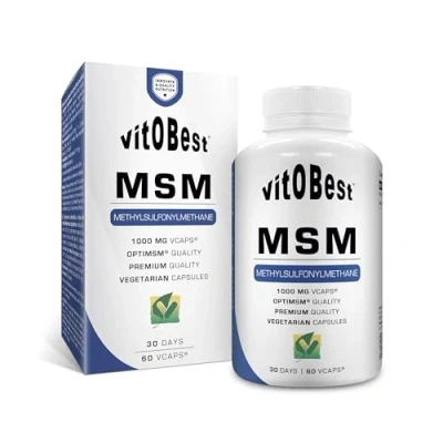 Imagen de MSM 60 Caps. Suplementos Alimentación y Deportivos Vitobest