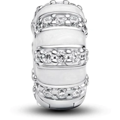 Imagen de Pandora Mujeres Charm Plata/Blanco 793785C01