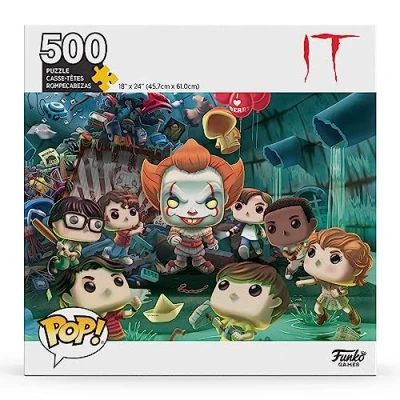 Imagen de Funko Pop! Puzzle IT Stephen King Halloween Jigsaw 500 Pieces 45.7cm x 61cm English/French/Spanish Language