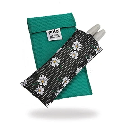 Imagen de Cartera FRÍO® DUO &quot;Margaritas&quot; Turquesa