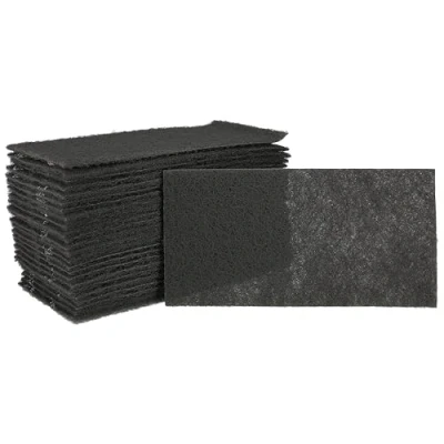 Imagen de Mirka Mirlon Total 25 uds vellón abrasivo ExtraFine Grano 800 Almohadillas abrasivas, para lijar, desoxidar, pulir madera, metal, plástico, acero inoxidable