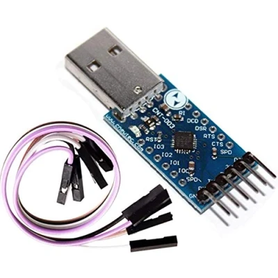 Imagen de TECNOIOT CP2104 USB to RS232 TTL UART 6PIN Connector Module Serial Converter Convertidor en Serie de Conector a