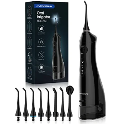 Imagen de Hangsun Agua Flosser para dientes inalámbrico Oral Irrigator HOC760