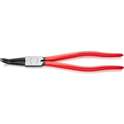 Imagen de Knipex Alicate para arandelas interiores en taladros ángulo de 45 negro atramentado, recubiertos plástico 310 mm 44 31 J42