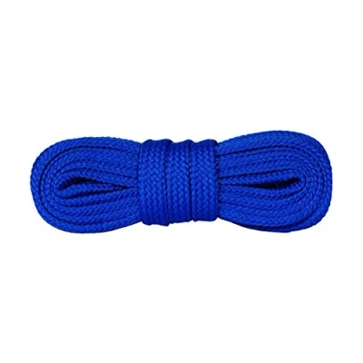 Imagen de Kaps cordones de Zapatillas Deporte, calzado duraderos calidad para casual, fabricados en Europa, 1 par (140 cm 55 inch 8 a 10 pares ojales/cornflower)