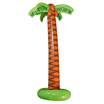 Imagen de W WIDMANN MILANO Party Fashion 2392C Palmera hinchable, altura aprox. 180 cm, decoración, fiesta en la playa, temática
