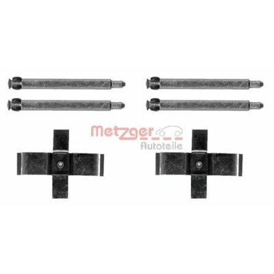 Imagen de METZGER 109 1713 Kit de accesorios, pastillas frenos MERCEDES BENZ: Clase C Berlina, SL Cabrio, CLK Cabrio