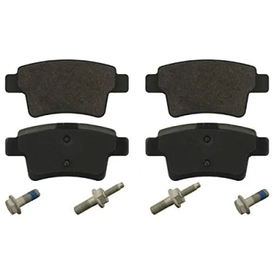 Imagen de FEBI BILSTEIN 16793 juego de pastillas freno Eje trasero excl. contacto avisador desgaste con tornillos CITROËN: C4 I Grand Picasso