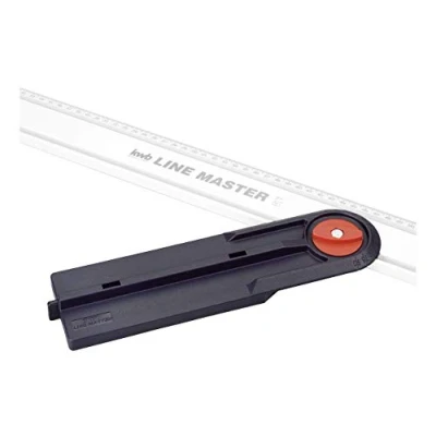 Imagen de kwb El soporte angular LINE MASTER, se puede utilizar como ángulo combinado, de cerrajería, universal y inglete, hecho plástico duro