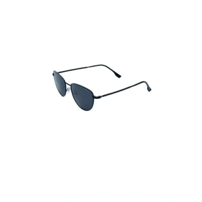 Imagen de Gafas de sol unisex metálicas negras polarizadas