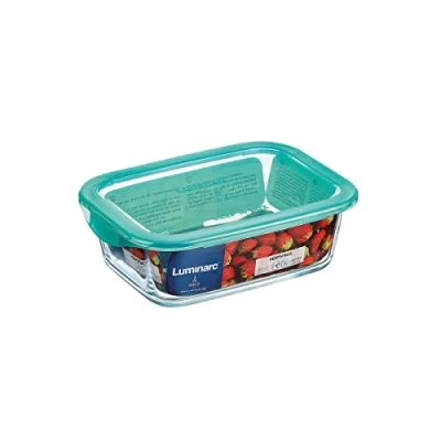 Imagen de Luminarc Keep&#039;n&#039;Box Recipiente rectangular de vidrio con tapa, 189 cl