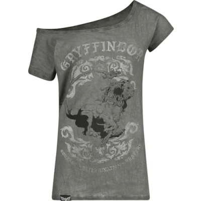 Imagen de Harry Potter Gryffindor Mujer Camiseta Gris S