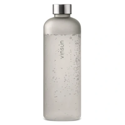Imagen de VINSUN Botella Agua Deporte 1,5 Litro Sin Fugas, Reutilizable, BPA, Tritan, Apta para Bebidas Carbonatadas Cantimplora Ligera Gym, Colegio, Bicicleta