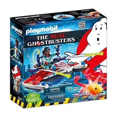 Imagen de PLAYMOBIL Ghostbusters 9387 Zeddemore con Moto de Agua, Flota, A Partir 6 Años