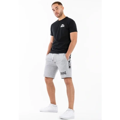 Imagen de Lonsdale Normale Passform Scarvell Pantalones deportivos, Hombre, Talla: XL, Marl grey black white