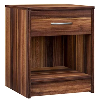 Imagen de CASARIA® Mesita de Noche con Cajón 50x40x35cm para Cama Mueble Dormitorio Mesilla Auxiliar