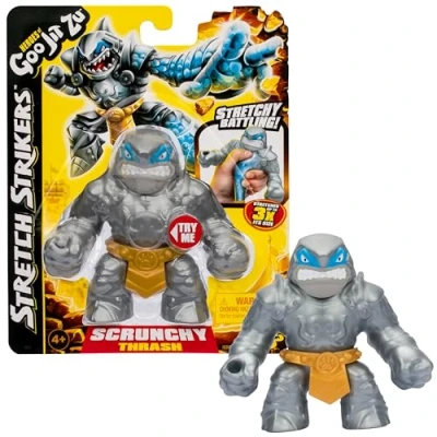 Imagen de BANDAI Heroes of Goo JIT Zu Figura de Acción, Descubre los Stretch Strikers Thrash, Estruja y Estira, Multicolor, CO42781