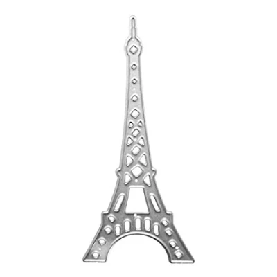 Imagen de U horizon Torre Eiffel Troqueles de Metal Cutting Dies Tower Corte Plantillas Estarcir para Tarjeta, Papel Decoración, Álbum DIY Scrapbook, Regalo