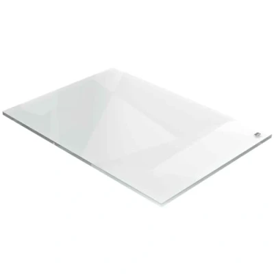 Imagen de Nobo Pizarra Blanca de Escritorio, Tamaño A4, Borrado en Seco, Tablero Notas Sin Marco, Oficina y Hogar, Incluye Rotulador, Transparente, 210 x 297 mm, 1915611