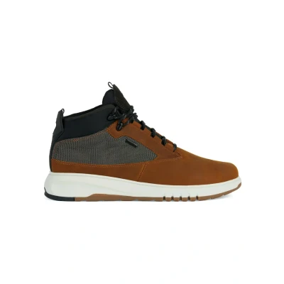 Imagen de Geox U Aerantis B ABX Botines con cordones, Hombre, Talla: 46, Ochre graphite Zapatos