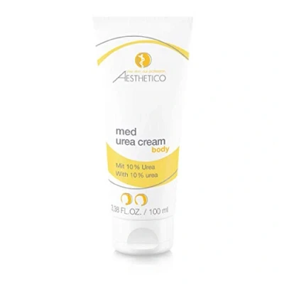 Imagen de AESTHETICO Med Urea Cream Crema hidratante para piel seca del cuerpo, 100 ml, ideal eczema y psoriasis, con 10% de urea, manos, pies, espinillas codos