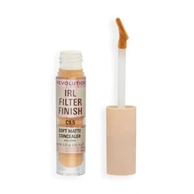Imagen de Makeup Revolution, Corrector IRL Filter Finish, Cobertura de Media a Total, C9.5, 6g