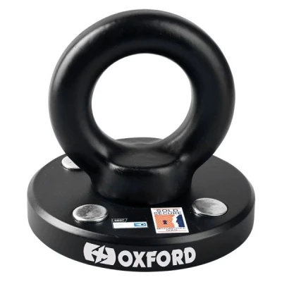 Imagen de Oxford Rota Force Anclaje de tierra (LK400). Se vende oro seguro, motocicleta, negro
