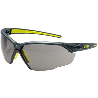 Imagen de Uvex suXXeed Gafas de protección para trabajo y laboratorio, tintadas/gris lima