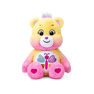Imagen de Basic Fun Care Bears 22336 Oso de corazón calmante (perfumado), Peluche Mediano 35 cm, Juguete Coleccionable, Juguetes para niñas y niños, Lindos Peluches adecuados niños