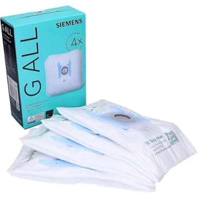 Imagen de LUTH Premium Profi Parts Bolsas de filtro compatibles con Siemens 17003049 tipo G All Vz41fgall para aspiradora, 4 unidades