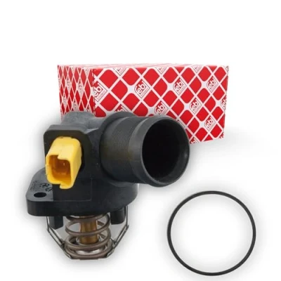 Imagen de FEBI BILSTEIN 170586 Termostato, refrigerante 103 con junta conmutador de temperatura carcasa (cárter) CITROËN: C3 II, I Hatchback