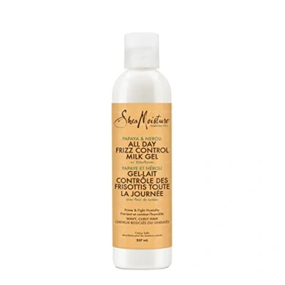 Imagen de Shea Moisture Gel de leche SheaMoisture para pelo ondulado, papaya y neroli, sin parabenos, 237 ml, mililitros
