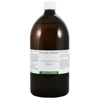 Imagen de Plata coloidal 30 ppm 33.8 fl oz 1000 ml Heiltropfen®