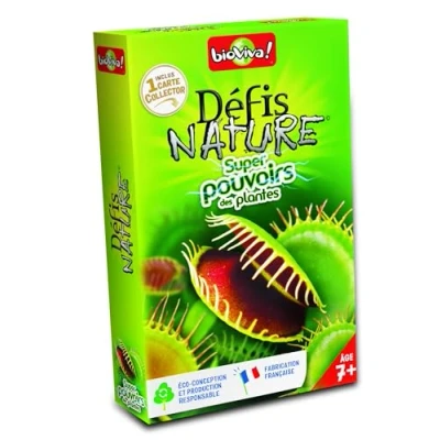 Imagen de Bioviva Retos Nature Superpoderes de Las Plantas Juego Mesa Divertido a Partir 7 años 280273