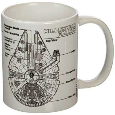 Imagen de Tazza Star Wars (Millennium Falcon Sketch)