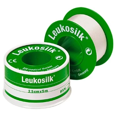Imagen de (1067) BSN MEDICAL ESPARADRAPO LEUKOSILK SEDA 5 X 2,5 CM. PARA2