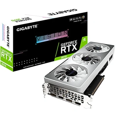 Imagen de Gigabyte GeForce RTX 3070 Vision OC 8G (Rev. 2.0) NVIDIA 8 GB GDDR6