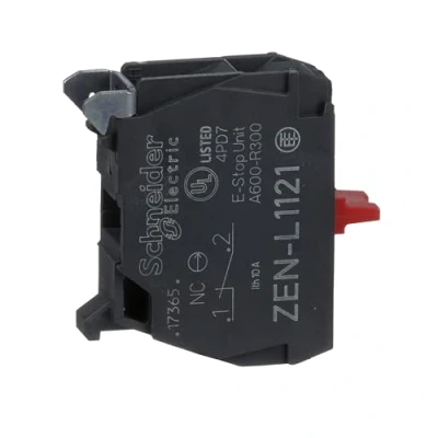 Imagen de Schneider Electric ZENL1121 Bloques de contacto apertura 1 “NC impulso Ø22 1NO