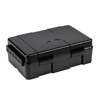 Imagen de Knightsbridge JB55BK Caja eléctrica impermeable IP55 para exteriores, color negro, 116 x 334 220 mm