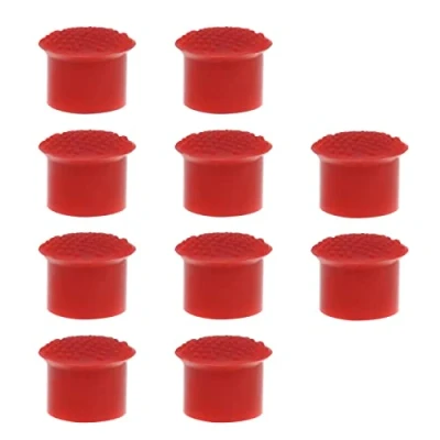 Imagen de YINETTECH 10 Piezas de Goma TrackPoint Teclado Ratón Tapa Roja con Cúpula Suave Y Borde Puntero Portátil Compatible Lenovo ThinkPad X270/X260/X250/X240s/X240/X230s