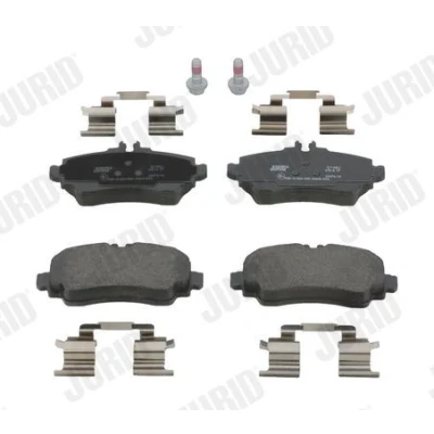 Imagen de JURID 571945J Juego de pastillas freno preparado para indicador desgaste con accesorios MERCEDES BENZ: Clase A