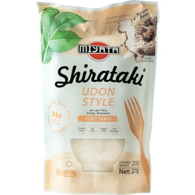Imagen de Miyata Shirataki, Fideos Udon De Harina Konjac 270 g