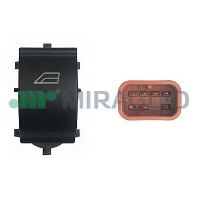 Imagen de MIRAGLIO 121/FRI76002 Interruptor, elevalunas Delante, izquierda, derecha FORD: FOCUS 3, Transit Connect V408 Furgón, 3 Turnier