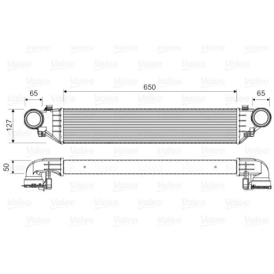 Imagen de Intercooler,aire de admisión VALEO 817760