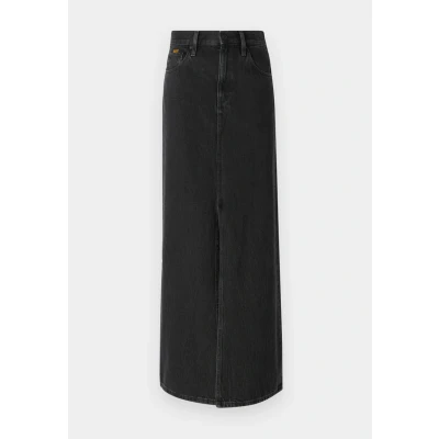 Imagen de G STAR Viktoria Falda larga, Mujer, Talla: 25, Worn in black obsidian