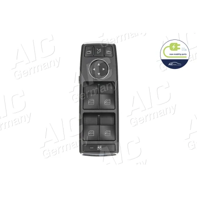 Imagen de AIC 58852 Interruptor, elevalunas lado del conductor VOLKSWAGEN: Golf 6, 5, Passat B6 Berlina, SEAT: Leon II Hatchback, Ibiza 4 ST,