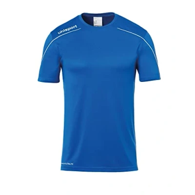 Imagen de uhlsport Stream 22 Shirt Shortsleeved Camiseta De Entrenamiento, Hombre, Azur/Blanco, XXL